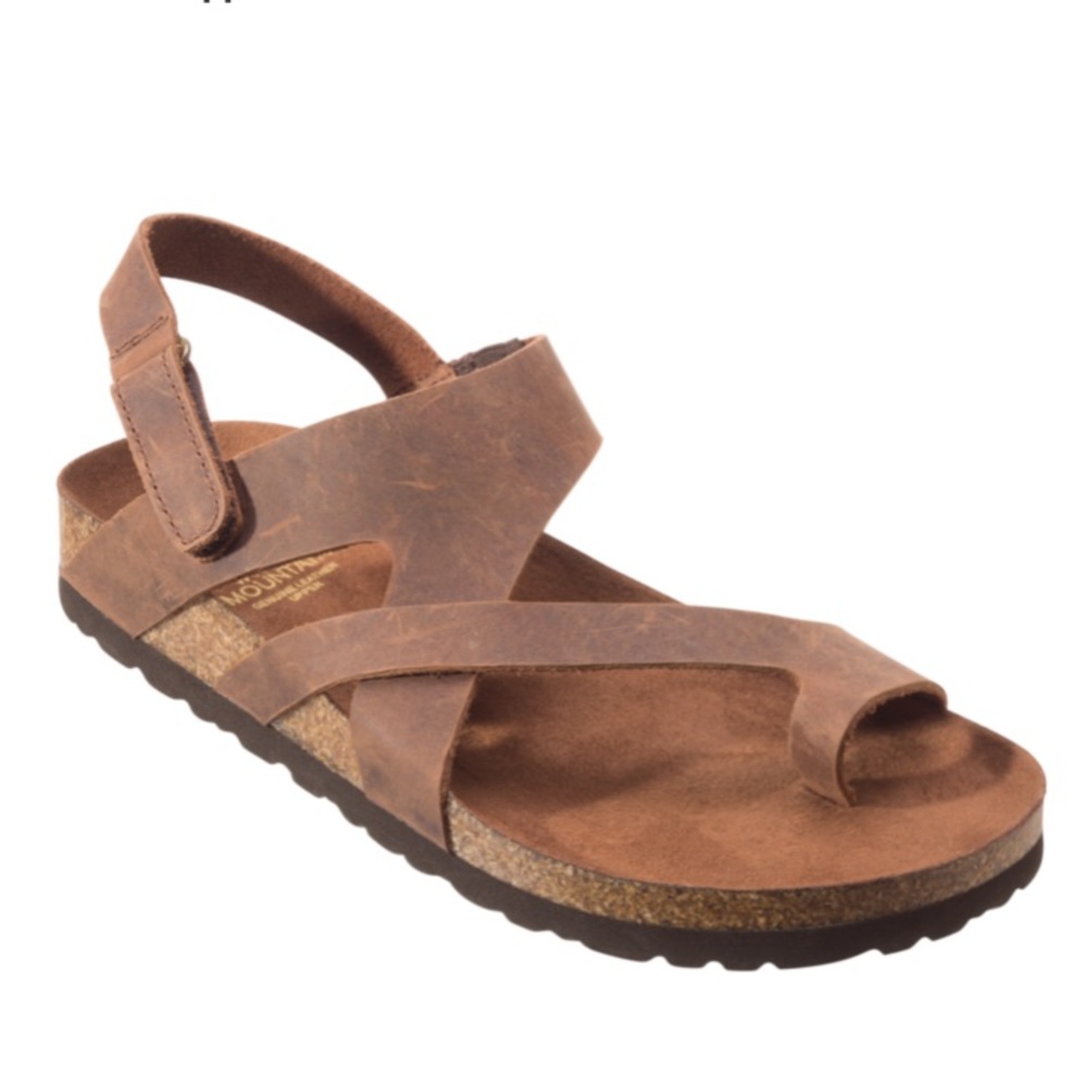 Brown Huntsville Toe-Loop Sandals